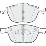 Apec Blue Brake Pads - Front (PD3373) Fits Ford