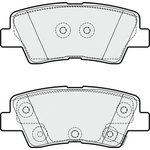 Apec Blue Brake Pads - Rear (PD3374) 