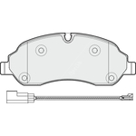 Apec Blue Brake Pads - Front (PD3380) Fits Ford