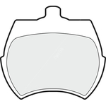 Apec Blue Brake Pads - Front (PD3394) 