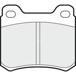 Apec Blue Brake Pads - Rear (PD3401) Fits Mercedes