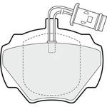 Apec Blue Brake Pads - Rear (PD3410) 