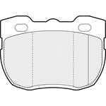 Apec Blue Brake Pads - Front (PD3418) 