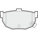 Apec Blue Brake Pads - Rear (PD3426) 