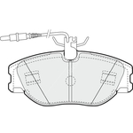 Apec Blue Brake Pads - Front (PD3427) 