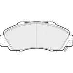 Apec Blue Brake Pads - Front (PD3440) 
