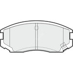 Apec Blue Brake Pads - Front (PD3441) Fits Daihatsu