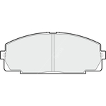 Apec Blue Brake Pads - Front (PD3457) Fits Toyota