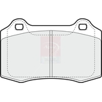 Apec Blue Brake Pads (PD3462) Front or Rear