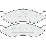 Apec Blue Brake Pads - Front (PD3470) 