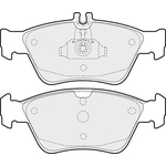 Apec Blue Brake Pads - Front (PD3479) Fits Mercedes