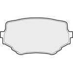 Apec Blue Brake Pads - Front (PD3483) Fits Suzuki