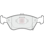 Apec Blue Brake Pads (PD3500) Fits: Toyota Front