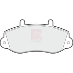 Apec Blue Brake Pads (PD3501) Front