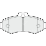 Apec Blue Brake Pads - Front (PD3506) Fits Mercedes-Benz