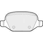 Apec Blue Brake Pads - Rear (PD3514) Fits Alfa Romeo 147