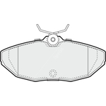 Apec Blue Brake Pads - Rear (PD3520) 