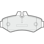 Apec Blue Brake Pads - Rear (PD3522) 