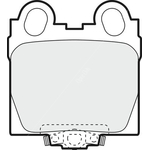 Apec Blue Brake Pads - Rear (PD3526) 