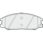 Apec Blue Brake Pads - Front (PD3534) 