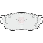 Apec Blue Brake Pads (PD3539) Fits: Mazda Front