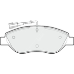 Apec Blue Brake Pads - Front (PD3554) 