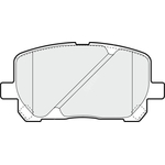 Apec Blue Brake Pads - Front (PD3573) Fits Toyota Avensis