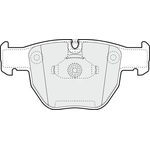 Apec Blue Brake Pads - Front (PD3586) 