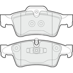 Apec Blue Brake Pads - Rear (PD3590) Fits Mercedes-Benz