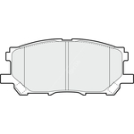 Apec Blue Brake Pads - Front (PD3593) 