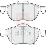 Apec Blue Brake Pads (PD3601) Fits: Toyota Front