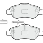 Apec Blue Brake Pads - Front (PD3611) 