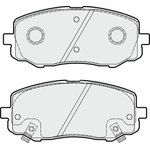Apec Blue Brake Pads - Front (PD3618) Fits Hyundai i20