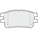 Apec Blue Brake Pads - Front (PD3622) Fits Toyota Previa