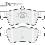 Apec Blue Brake Pads - Rear (PD3633) Fits Volkswagen Touareg