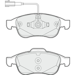 Apec Blue Brake Pads - Front (PD3651) Fits Alfa Romeo Giulietta
