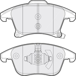 Apec Blue Brake Pads - Front (PD3654) Fits Ford