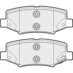 Apec Blue Brake Pads - Rear (PD3657) 