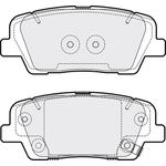 Apec Blue Brake Pads - Rear (PD3662) 
