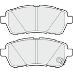 Apec Blue Brake Pads - Front (PD3663) 