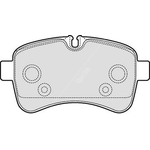 Apec Blue Brake Pads - Rear (PD3664) Fits Iveco Daily