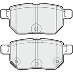 Apec Blue Brake Pads - Rear (PD3666) 