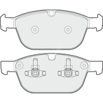 Apec Blue Brake Pads - Front (PD3692) Fits Volvo