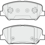 Apec Blue Brake Pads - Front (PD3693) 