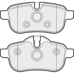 Apec Blue Brake Pads - Rear (PD3699) Fits BMW Z4