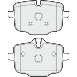 Apec Blue Brake Pads - Rear (PD3705) 