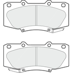 Apec Blue Brake Pads - Front (PD3719) Fits Toyota
