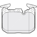 Apec Blue Brake Pads - Front (PD3724) Fits BMW