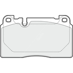 Apec Blue Brake Pads - Front (PD3731) 