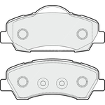 Apec Blue Brake Pads - Front (PD3732) 